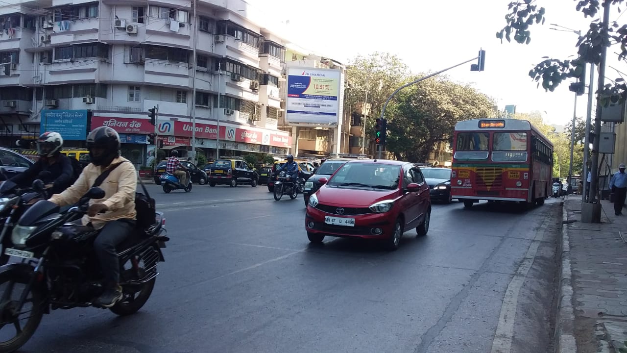 Worli outdoor advertising site